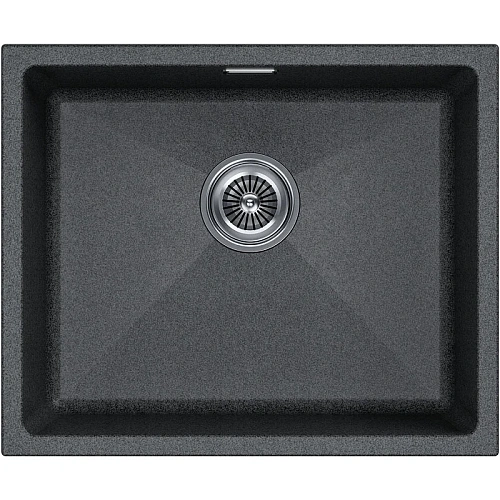 Кухонная мойка Paulmark LUMI 55UNI LU55-DG, графит, 555х460 Кухонная мойка Paulmark LUMI 55UNI LU55-DG, графит, 555х460