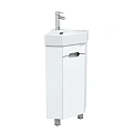 Тумба под раковину Onika Айленд 35 см 103501 напольная, белая, угловая (для Line) Тумба под раковину Onika Айленд 35 см 103501 напольная, белая, угловая (для Line)