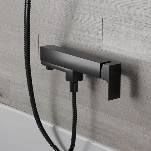 Смеситель для ванны Paini Grazia 21PZ111 без аксессуара, черный матовый Смеситель для ванны Paini Grazia 21PZ111 без аксессуара, черный матовый