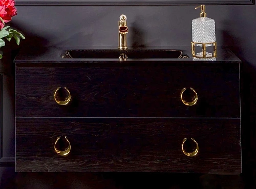 Тумба под раковину Armadi Art NeoArt 831-110-BW 110смx48 (52) BLACK WOOD Тумба под раковину Armadi Art NeoArt 831-110-BW 110смx48 (52) BLACK WOOD