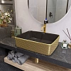 Раковина GROSSMAN Color GR-3016GBR (480x370x130) золото черная внутри Раковина GROSSMAN Color GR-3016GBR (480x370x130) золото черная внутри