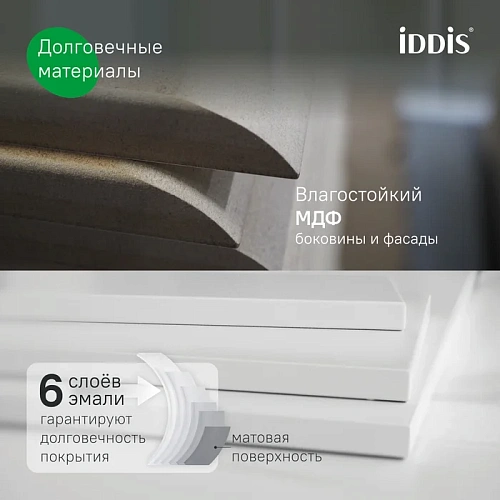 Тумба с раковиной IDDIS Oxford Neo (OXN80D0i95K) подвесная, 80 см, темно-серый Тумба с раковиной IDDIS Oxford Neo (OXN80D0i95K) подвесная, 80 см, темно-серый