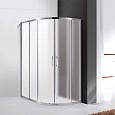 Душевой уголок CEZARES MOLVENO-RH-2-130/100-P-Cr 130x100см стекло рифленое, профиль хром Душевой уголок CEZARES MOLVENO-RH-2-130/100-P-Cr 130x100см стекло рифленое, профиль хром