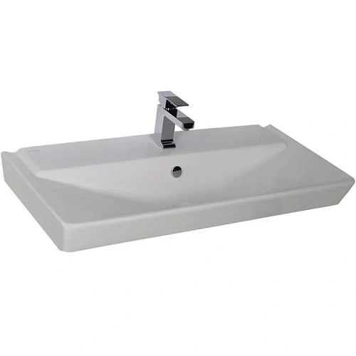 Комплект мебели Aquanet Виго 100 сине-серый 00183666 Комплект мебели Aquanet Виго 100 сине-серый 00183666