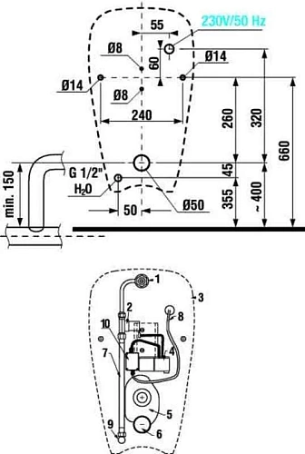 Писсуар Jika Golem с радарным датчиком 8.4307.0.000.489.1 Писсуар Jika Golem с радарным датчиком 8.4307.0.000.489.1
