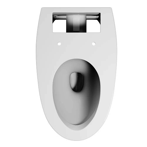 Унитаз подвесной ABBER Bequem AC1124P белый с импульсным смывом Унитаз подвесной ABBER Bequem AC1124P белый с импульсным смывом