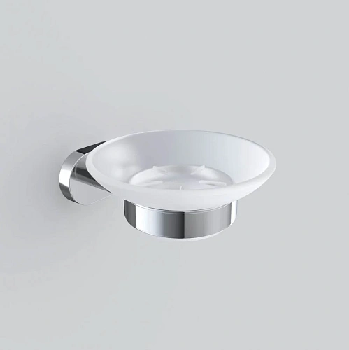 Мыльница AM.PM Sense L A7434200 стеклянная хром Мыльница AM.PM Sense L A7434200 стеклянная хром