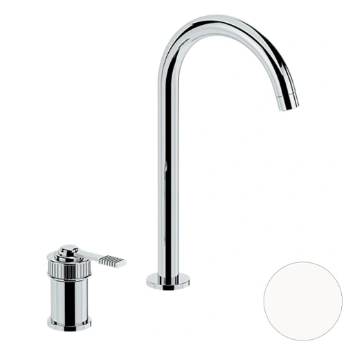 Смеситель для раковины Remer Atelier AL57LBO, белый матовый Смеситель для раковины Remer Atelier AL57LBO, белый матовый