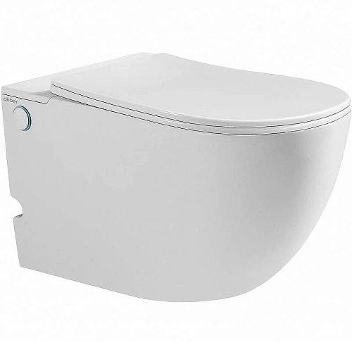 Комплект унитаза ABBER Bequem AC1105P белый с импульсным смывом с инсталляцией AC0101P Комплект унитаза ABBER Bequem AC1105P белый с импульсным смывом с инсталляцией AC0101P