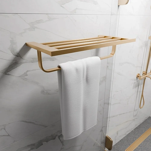 Полотенцедержатель Milacio Ultra (MCU.955.GD) настенная золото Полотенцедержатель Milacio Ultra (MCU.955.GD) настенная золото