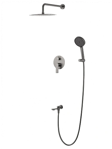 Душевая система Wonzon & Woghand BRILLIANT встраиваемая, темный графит (WW-88939079-BGM) Душевая система Wonzon & Woghand BRILLIANT встраиваемая, темный графит (WW-88939079-BGM)