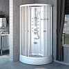 Душевая кабина Radomir Паола 93х93 1-05-1-0-0-0570 стекло прозрачное, поддон с каркасом и сифоном, профиль белый