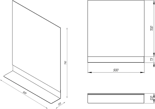 Мебель для ванной STWORKI Нюборг 50 483883 Мебель для ванной STWORKI Нюборг 50 483883