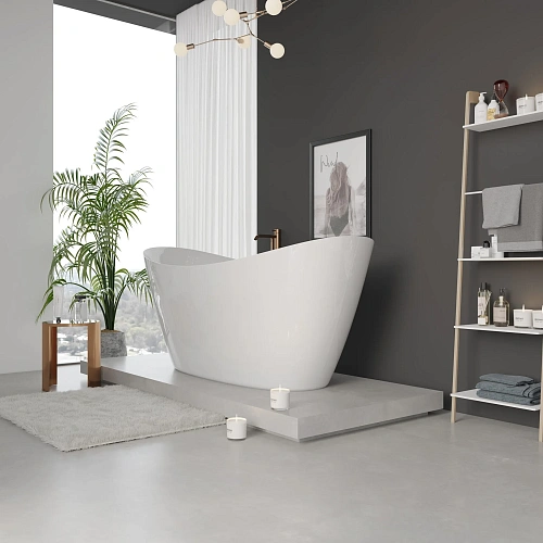 Ванна отдельностоящая AQUAme AQM3504GW белый Ванна отдельностоящая AQUAme AQM3504GW белый