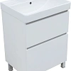 Тумба под раковину Aquanet Вега 60 00344121 напольная, белый глянец Тумба под раковину Aquanet Вега 60 00344121 напольная, белый глянец