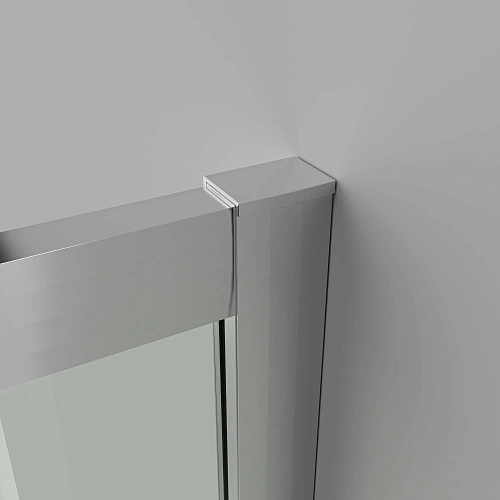 Душевой уголок Aquatek AQ.KV.100.1CH стекло прозрачное, квадратный, двери раздвижные, 200x100x100 см, профиль хром Душевой уголок Aquatek AQ.KV.100.1CH стекло прозрачное, квадратный, двери раздвижные, 200x100x100 см, профиль хром