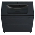 Тумба под раковину Style Line Остин 80 см ЛС-00002396 напольная, графит Тумба под раковину Style Line Остин 80 см ЛС-00002396 напольная, графит