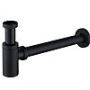 Сифон для раковины BelBagno BB-SMT2-NERO черный Сифон для раковины BelBagno BB-SMT2-NERO черный