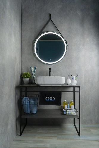 Раковина Gid Mnc190 54426 накладная под камень глянцевая 50x39x13 Раковина Gid Mnc190 54426 накладная под камень глянцевая 50x39x13