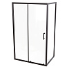 Картинка анонса товара «душевой уголок taliente kit-ta-140/10-1cb 140x100x195см, прямоугольный, прозрачное стекло 6мм, черный»
