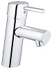 Картинка анонса товара «смеситель для раковины grohe concetto с цепочкой и энергосберегающим картриджем, хром (2338110e)»