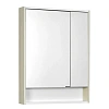 Зеркальный шкаф Aquaton Рико 65 белый, ясень фабрик 1A215202RIB90 Зеркальный шкаф Aquaton Рико 65 белый, ясень фабрик 1A215202RIB90