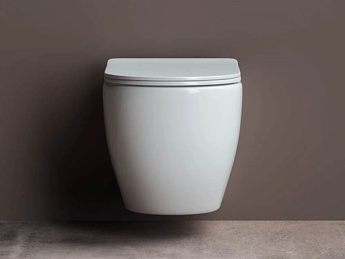 Унитаз подвесной Ceramica Nova Mia Rimless CN1805 безободковый Унитаз подвесной Ceramica Nova Mia Rimless CN1805 безободковый