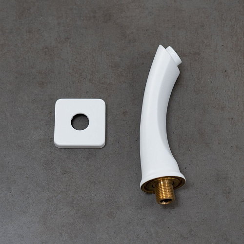 Излив Lemark LM3781MW встраиваемый белый матовый Излив Lemark LM3781MW встраиваемый белый матовый