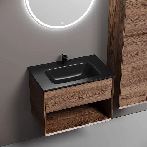 Тумба под раковину Sancos Marmi 1.0 MR1.070ECH 690х445х520 дуб чарльстон, подвесная Тумба под раковину Sancos Marmi 1.0 MR1.070ECH 690х445х520 дуб чарльстон, подвесная