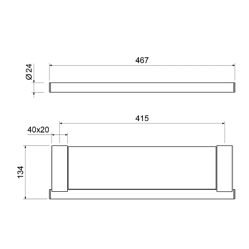 Полка Timo Luiro 18572/17 стеклянная, золото матовое Полка Timo Luiro 18572/17 стеклянная, золото матовое