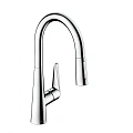 Смеситель для кухни Hansgrohe 200, Eco, с вытяжным душем, 2jet 72817000, хром Смеситель для кухни Hansgrohe 200, Eco, с вытяжным душем, 2jet 72817000, хром