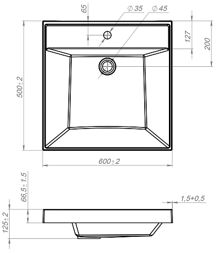 Раковина DIWO Суздаль RSA500 50 на стиральную машину 561692 Раковина DIWO Суздаль RSA500 50 на стиральную машину 561692