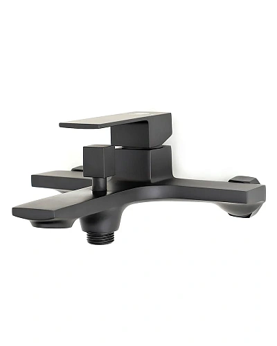 Смеситель для ванны Orange Lutz M04-100b матовый черный Смеситель для ванны Orange Lutz M04-100b матовый черный