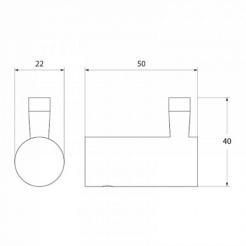 Крючок IDDIS Renior (L041) Крючок IDDIS Renior (L041)