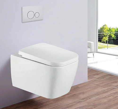 Унитаз подвесной Esbano TIRON-C (ESUPTIROCW) White 485x335x285 с крышкой микролифт Унитаз подвесной Esbano TIRON-C (ESUPTIROCW) White 485x335x285 с крышкой микролифт