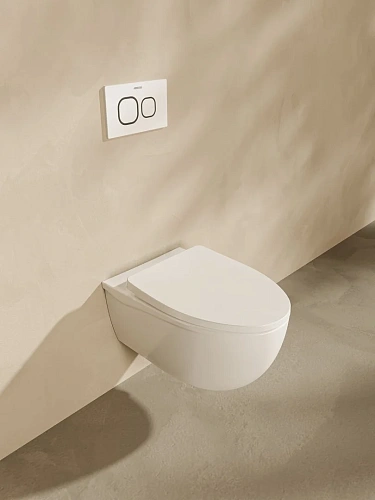 Унитаз подвесной ARROW AHB2162H без сиденья, безободковый, белый Унитаз подвесной ARROW AHB2162H без сиденья, безободковый, белый