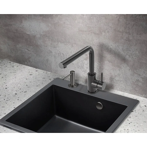 Смеситель для кухни Milacio Ultra ( MCU.555.TB ) Total Black Смеситель для кухни Milacio Ultra ( MCU.555.TB ) Total Black