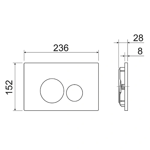 Инсталляция для унитаза Ceramica Nova Envision/ Round CN1001M Инсталляция для унитаза Ceramica Nova Envision/ Round CN1001M