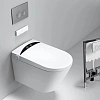 Унитаз SMART Timo TЕ-751 (580x380x420) с функцией биде подвесной с инсталляцией и хромированной кнопкой Унитаз SMART Timo TЕ-751 (580x380x420) с функцией биде подвесной с инсталляцией и хромированной кнопкой