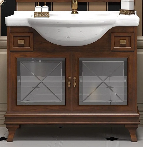 Тумба под раковину Opadiris Борджи 95 светлый орех Z0000003846 Тумба под раковину Opadiris Борджи 95 светлый орех Z0000003846