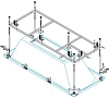 Каркас для ванны Cezares (EMP-170-70-MF) (170х70 см)