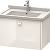Тумба под раковину Duravit Brioso BR404102222 подвесная 67 см белый глянцевый Тумба под раковину Duravit Brioso BR404102222 подвесная 67 см белый глянцевый