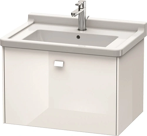 Тумба под раковину Duravit Brioso BR404102222 подвесная 67 см белый глянцевый Тумба под раковину Duravit Brioso BR404102222 подвесная 67 см белый глянцевый