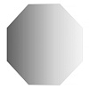 Картинка анонса товара «зеркало evoform primary by 0072 40х40 см со шлифованной кромкой»