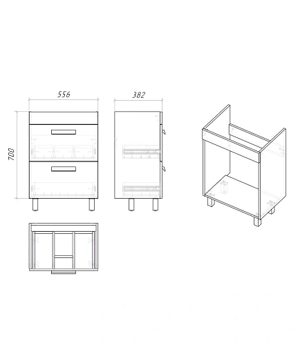 Тумба под раковину GROSSMAN НЕО-60 см белая (ум.Фостер-60) напольная 106028-1K Тумба под раковину GROSSMAN НЕО-60 см белая (ум.Фостер-60) напольная 106028-1K