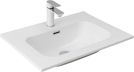 Раковина Aquanet Flat 60 белая матовая 00330429 Раковина Aquanet Flat 60 белая матовая 00330429
