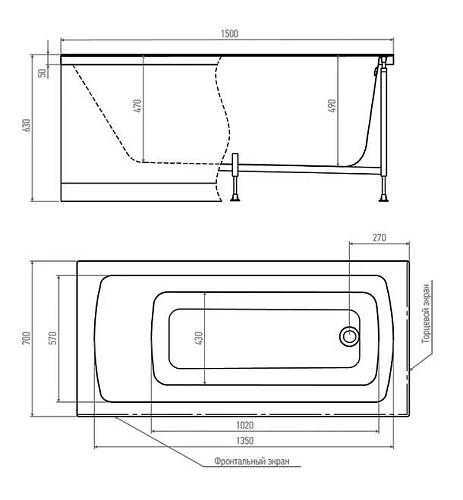 Акриловая ванна Timo RITTA RITTA1570-KT15-SPV1505-T-CM-T-BM 150x70 гидромассажная 6 джет, гидромассаж спины 3 джет Акриловая ванна Timo RITTA RITTA1570-KT15-SPV1505-T-CM-T-BM 150x70 гидромассажная 6 джет, гидромассаж спины 3 джет