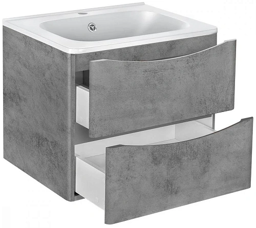 Тумба под раковину Vincea Paola 60 Beton VMC-2P600BT Тумба под раковину Vincea Paola 60 Beton VMC-2P600BT