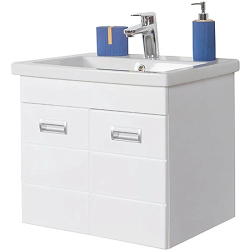 Тумба с раковиной Orange Таис 60 подвесная Белая TP2-TUW+RA Тумба с раковиной Orange Таис 60 подвесная Белая TP2-TUW+RA
