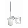 Ершик для унитаза WasserKRAFT Lippe K-6535 хром Ершик для унитаза WasserKRAFT Lippe K-6535 хром